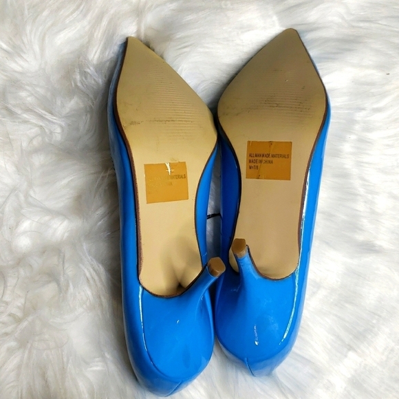 Rue21 Sky blue heels M 7/8 NWT - Picture 8 of 9